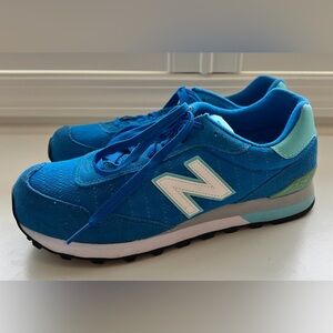 New Balance 515 Women's‎ Sneakers Electric Blue WL515CES Lace Up Low Top